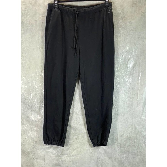 Style & Co Women's Deep Black Drawstring Waist Jogger Pull-On Pants SZ 2XL - Picture 1 of 10